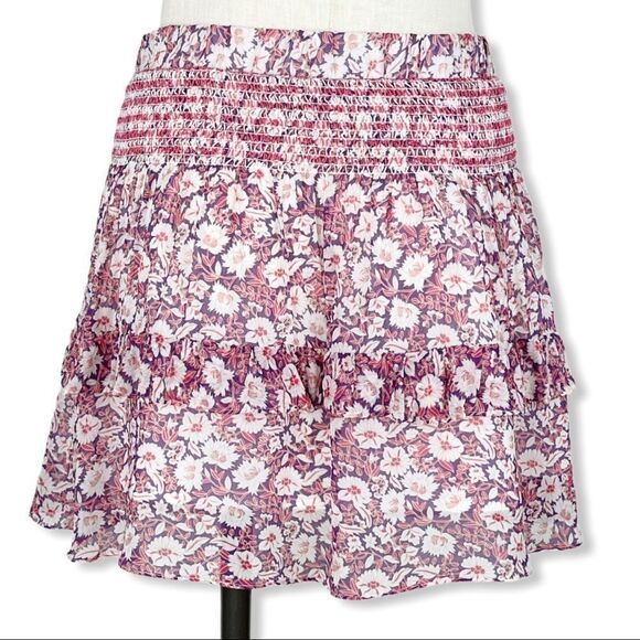 Anthropologie Rebecca Minkoff Floral Canyon Mini Skirt - Picture 3 of 16